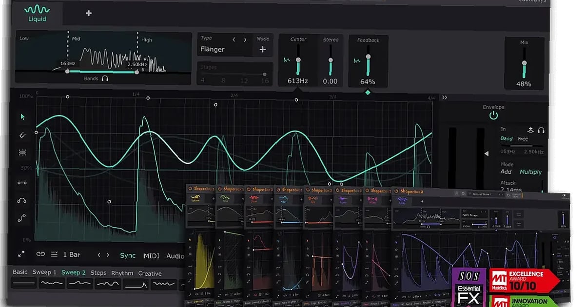 Screenshot of shaperbox cableguys shaperbox - Cableguys - ShaperBox v3.6.1 VST, VST3, AAX x64 - Torrent