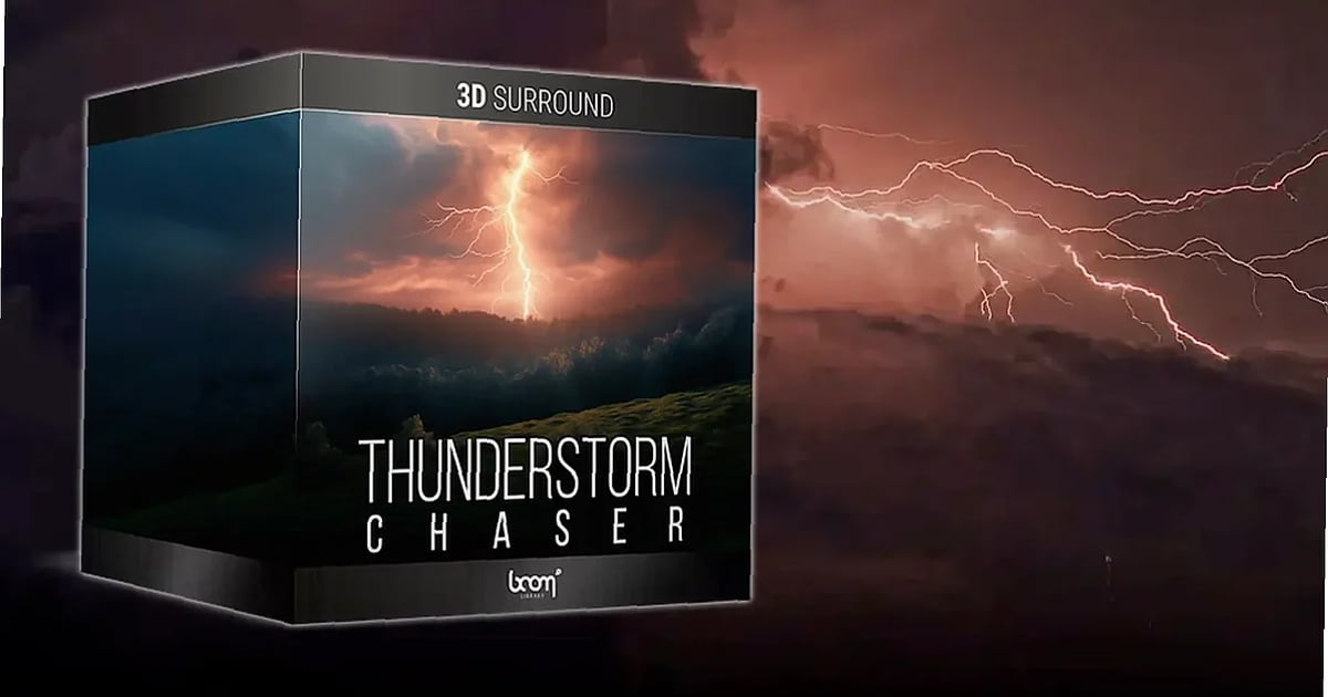 Screenshot of amapiano sample packs free download zip cymatics nuclear torrent - Boom Library - Thunderstorm Chaser (Stere...