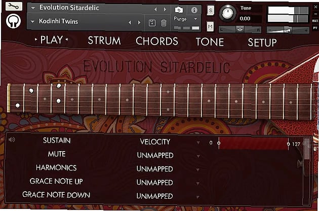 Evolution Sitardelic: Virtual Electric Sitar Library