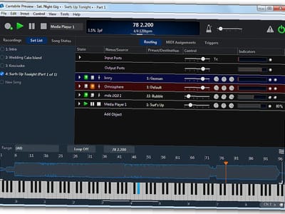 Screenshot of Utility Topten Software - Cantabile 3