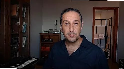 Cubase interface showing stock plugins in use, mixing panel with EQ and compressor settings visible